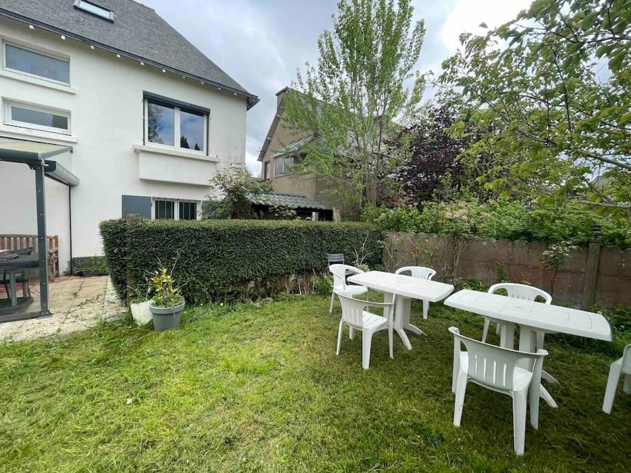 Maison Spacieuse Avec Jardin Et Salle De Sport Saint-Brieuc Exterior foto